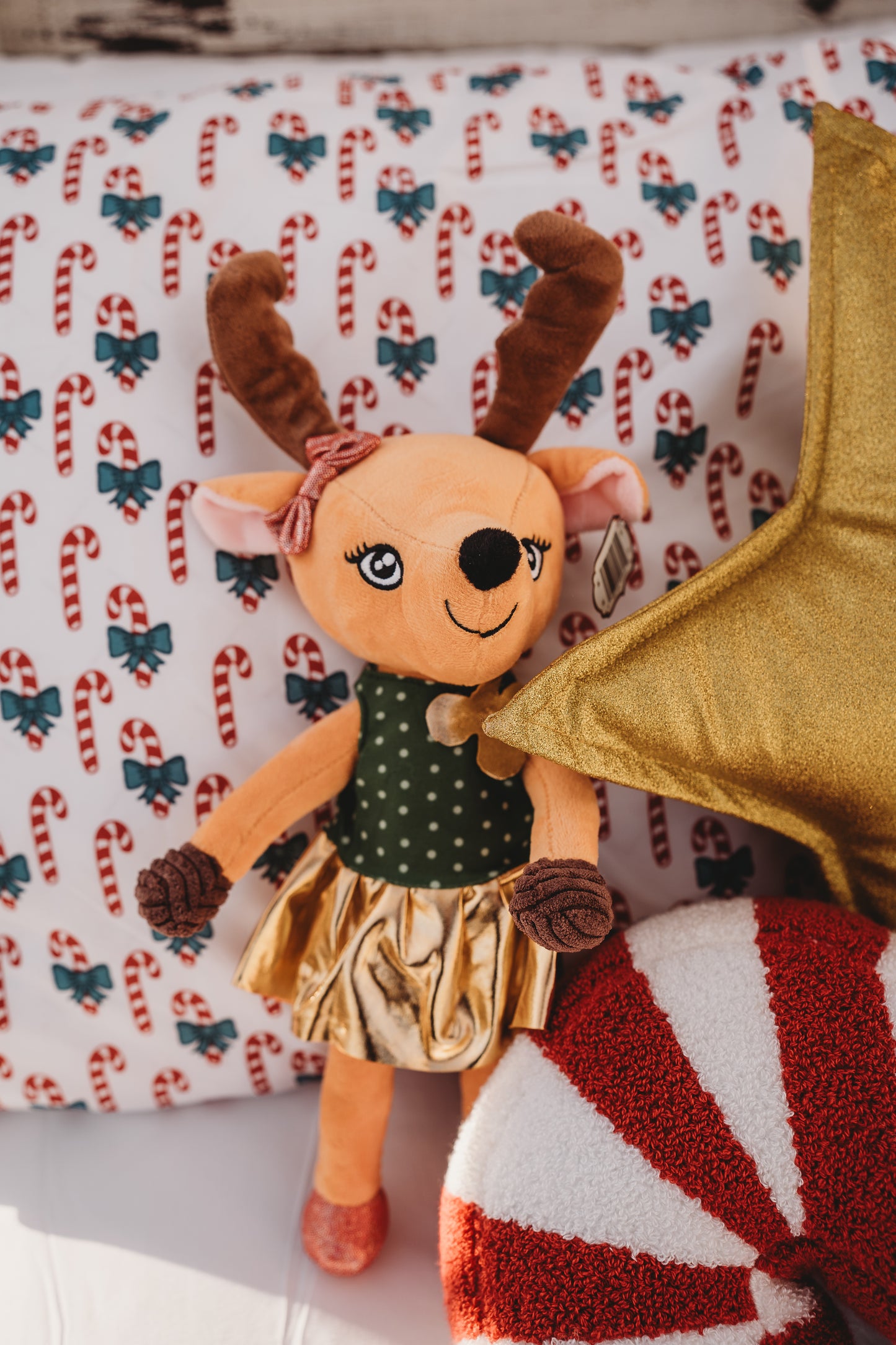 Rosie Wired Doll with Light Up Hooves & Removable Costume