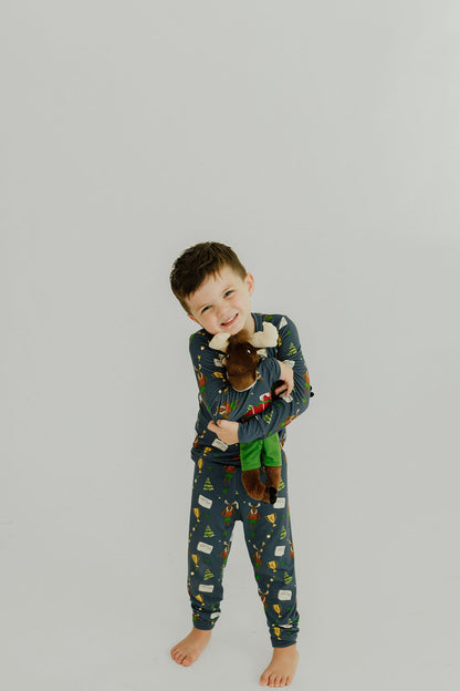 Blue Christmas Murphy Pajamas