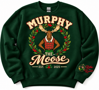 Murphy the Moose Kids and Adult Graphic Sweatshirt