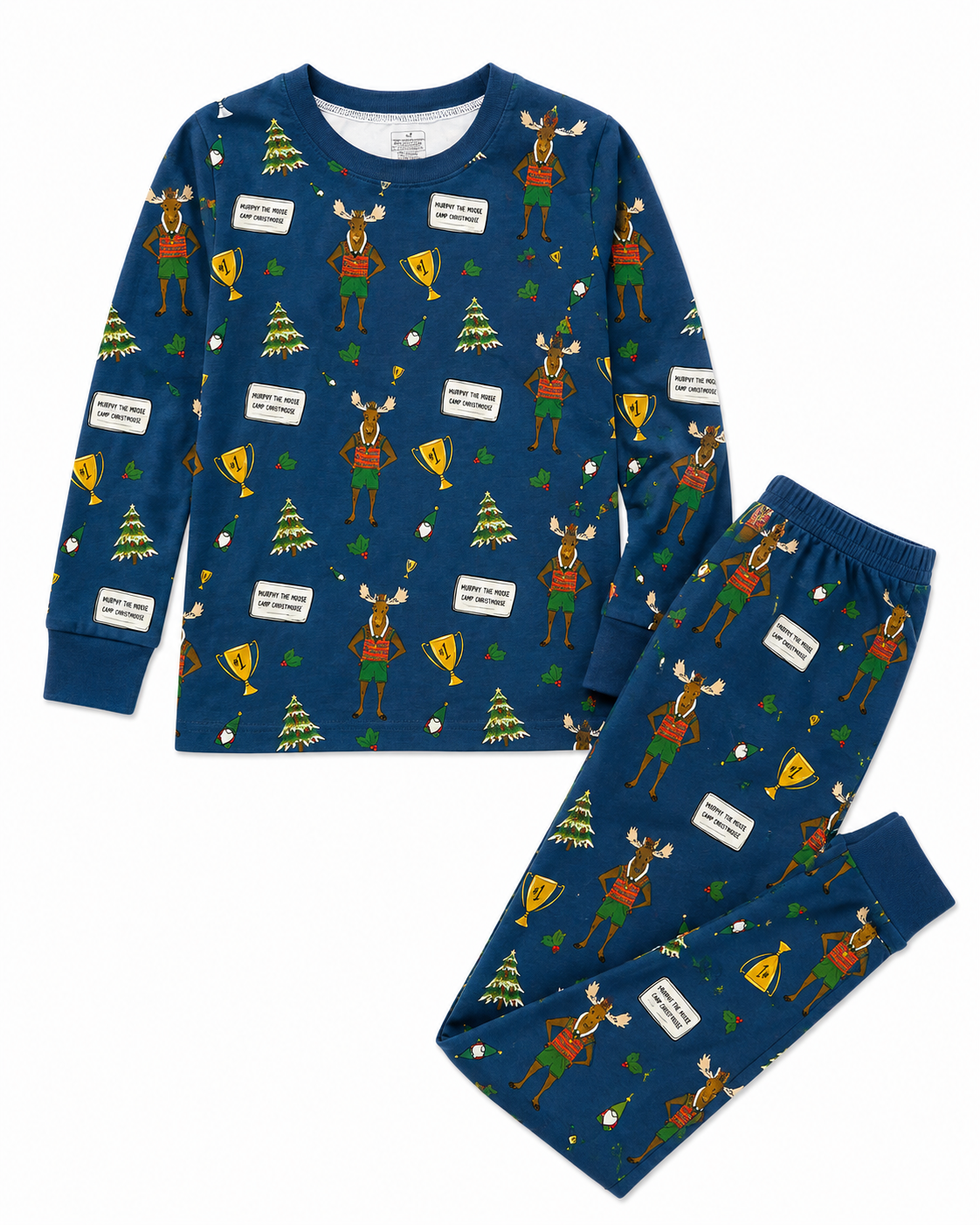Blue Christmas Murphy Pajamas