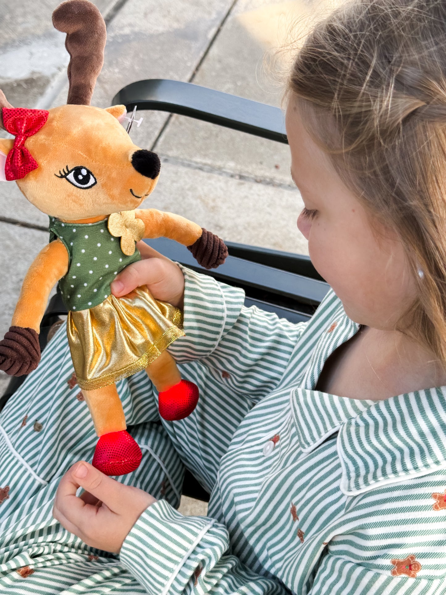 Rosie Wired Doll with Light Up Hooves & Removable Costume