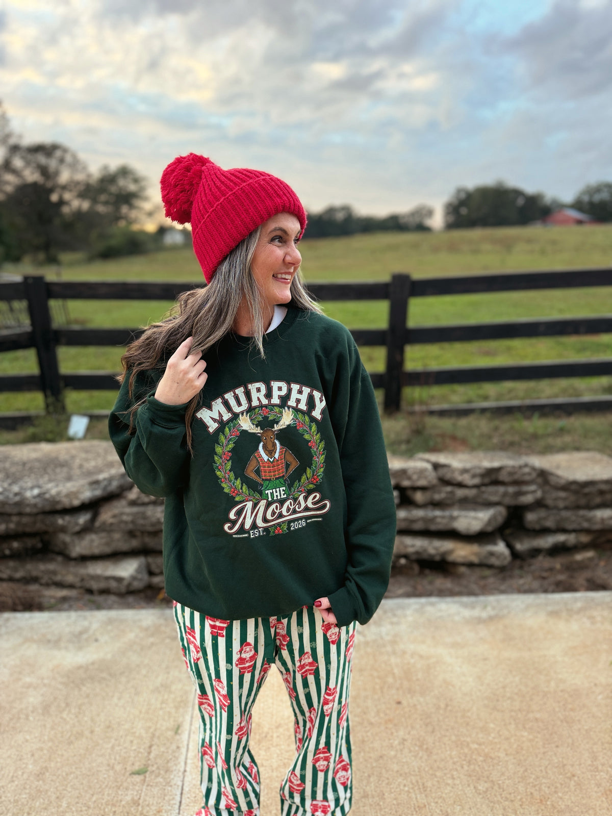 Murphy the Moose Kids and Adult Graphic Sweatshirt