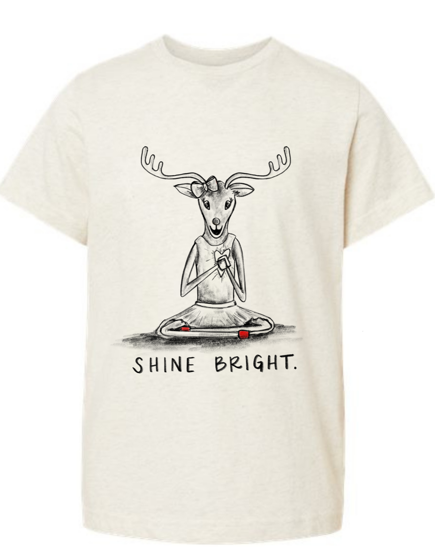 Shine Bright Neutral Rosie Kids & Adult Graphic Tee