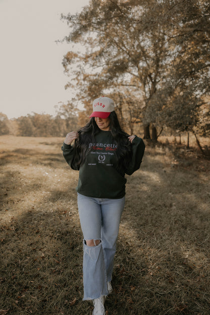 Green Prancette Shine Club Kids & Adult Graphic Sweatshirt