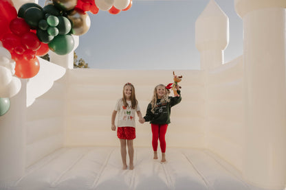 Bows & Rosies Kids & Adult Cream Graphic Tee